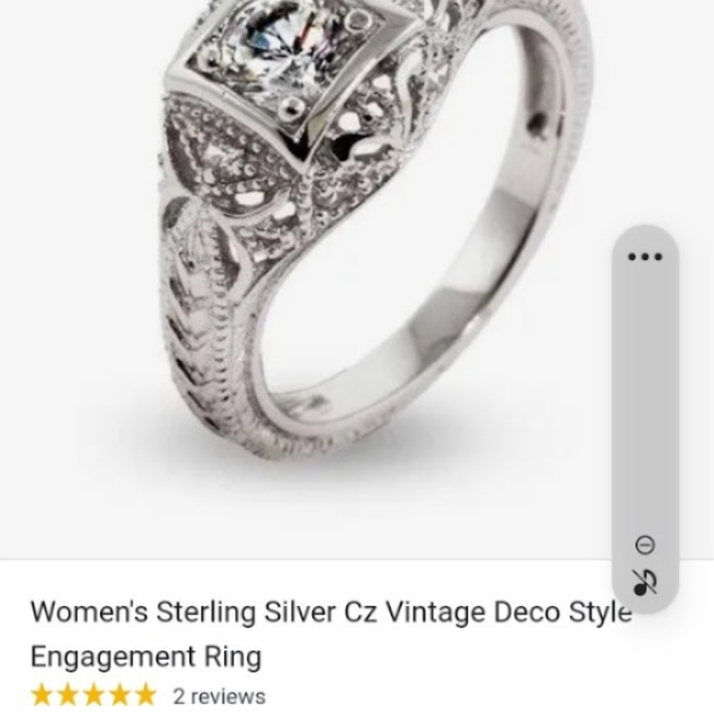 Eve's Addiction Victorian Inspired SS Ring